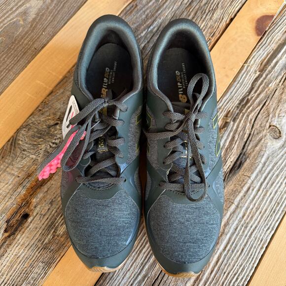 NEW Womens New Balance 555 Flip Duo running shoes - green - WL555SH - size 11 - Picture 7 of 10